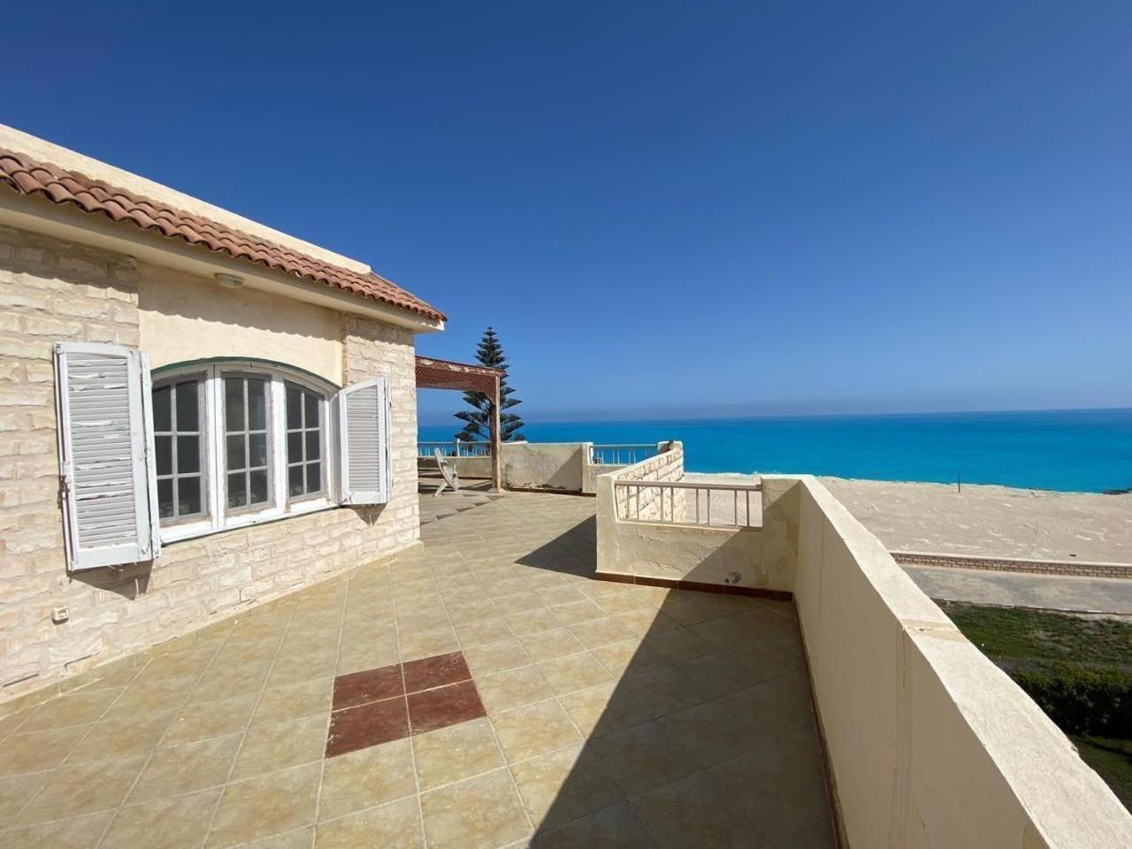 Beachfront Chalet In Green Beach, North Coast Vila El Alamein Exterior foto